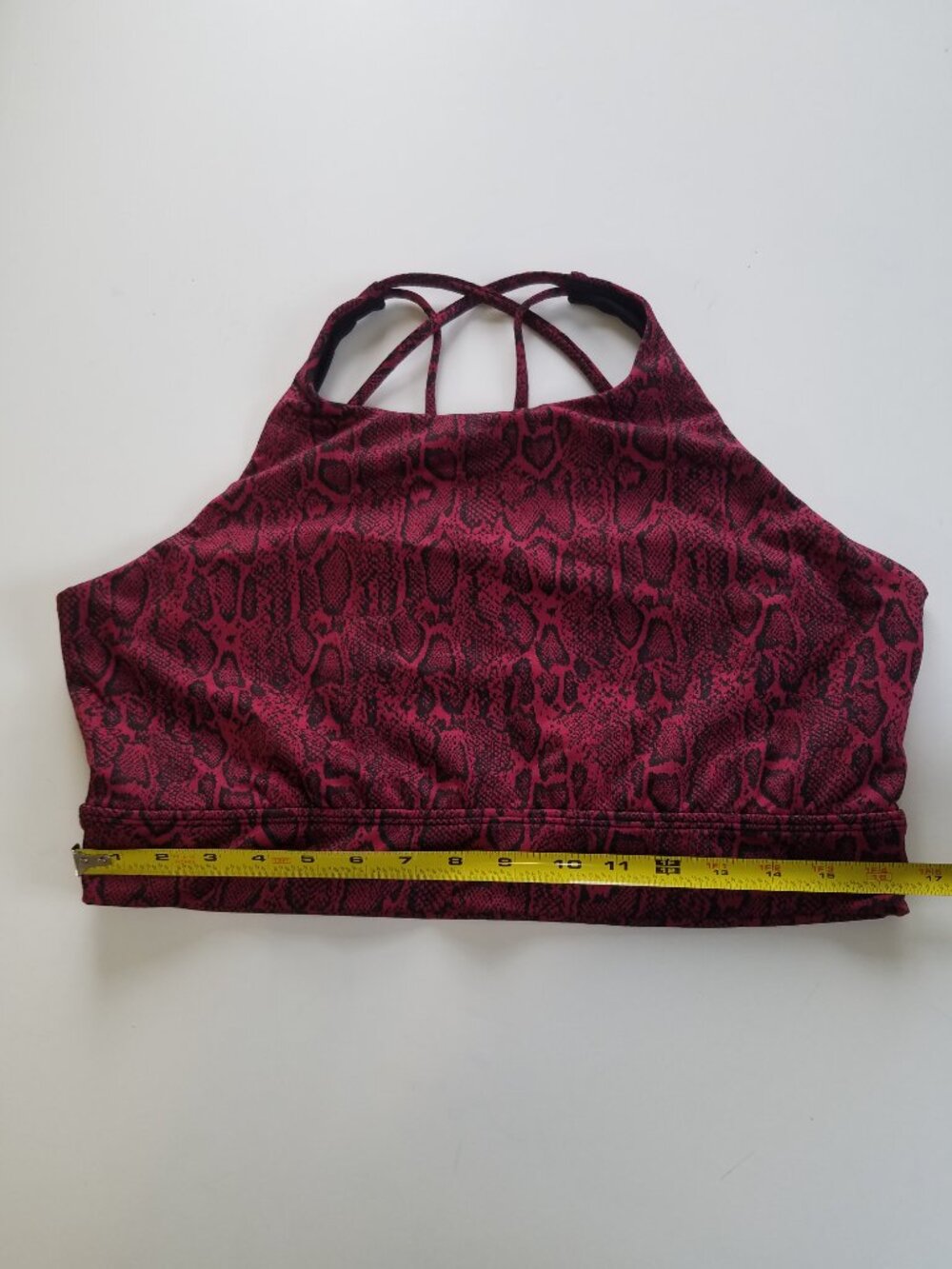 Buffbunny Collection Red Animal Print Sports Bra Size XXXL - Picture 5 of 7